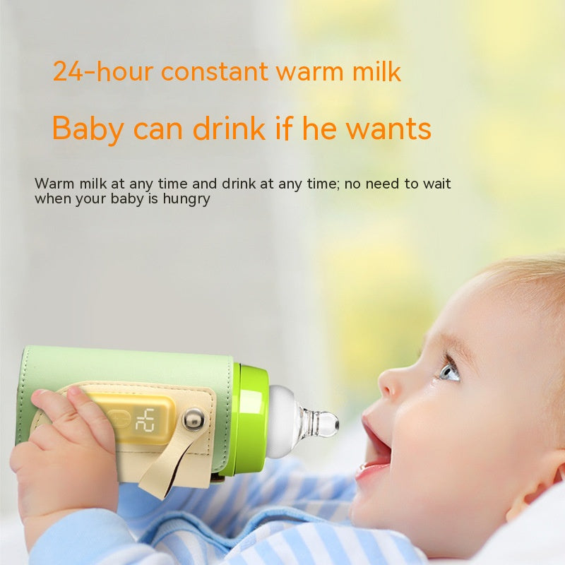 Portable Heat-Holding Milk Bottle Cover – Keep Milk Warm