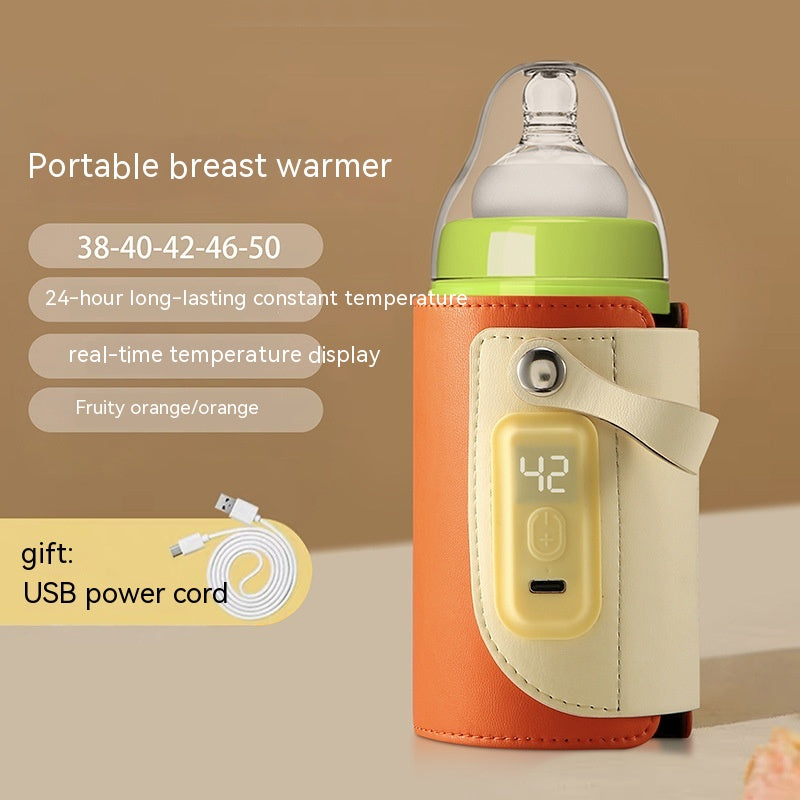 Portable Heat-Holding Milk Bottle Cover – Keep Milk Warm