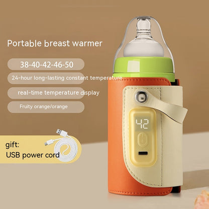 Portable Heat-Holding Milk Bottle Cover – Keep Milk Warm