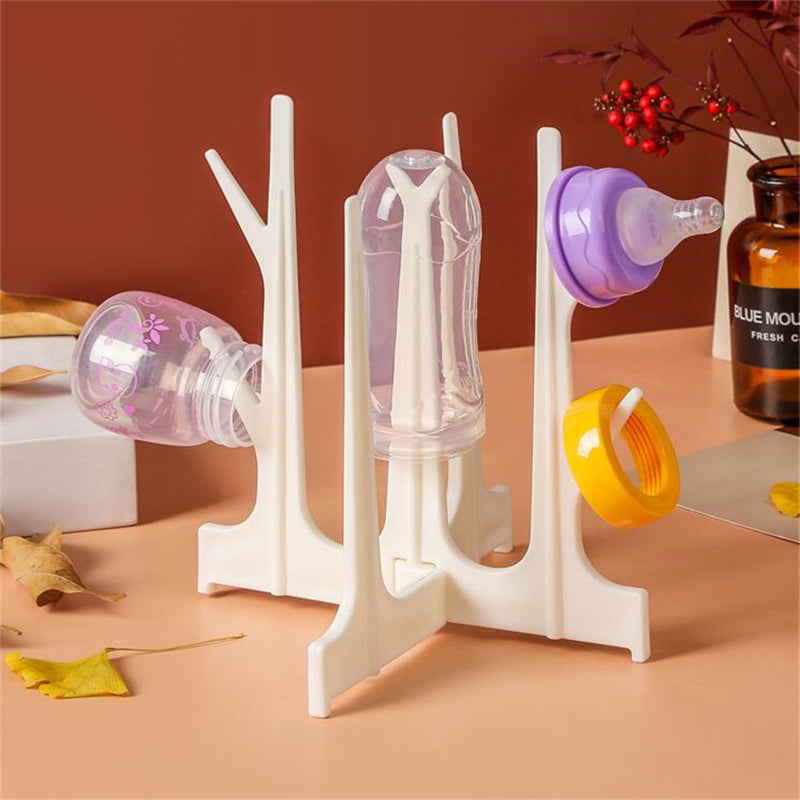 Tree-Style Baby Bottle Drying Storage Rack – Organize & Dry