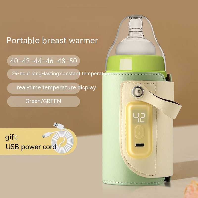 Portable Heat-Holding Milk Bottle Cover – Keep Milk Warm