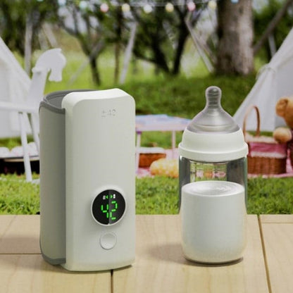 Portable Wireless Baby Bottle Warmer – Cordless & Travel-Ready