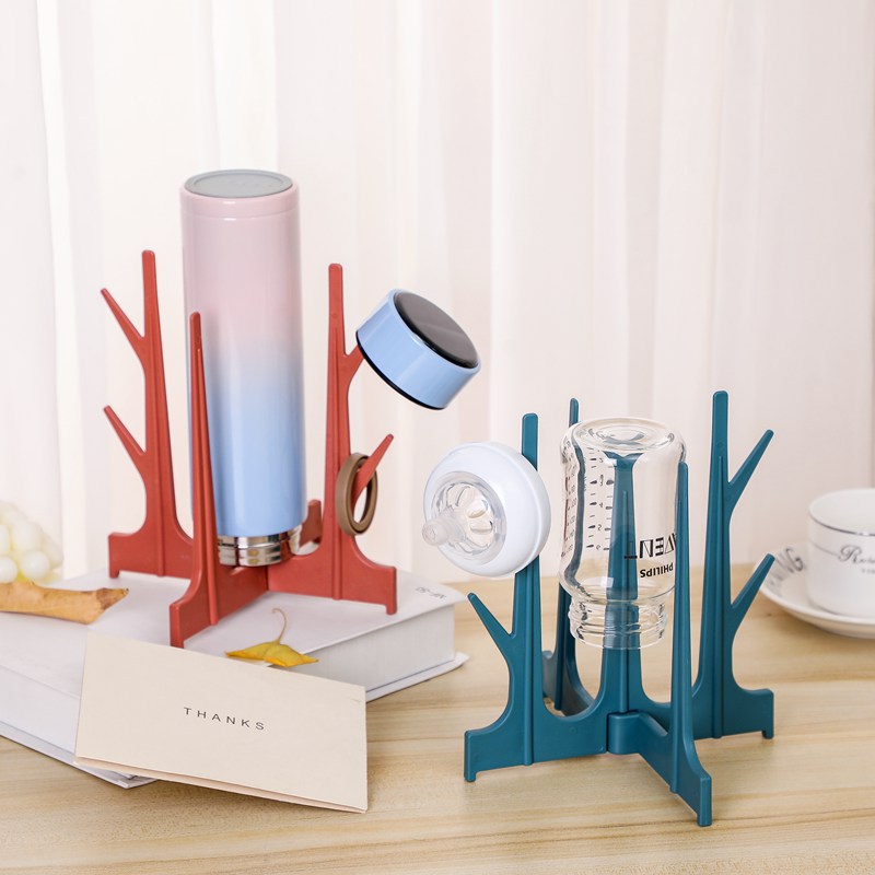 Tree-Style Baby Bottle Drying Storage Rack – Organize & Dry