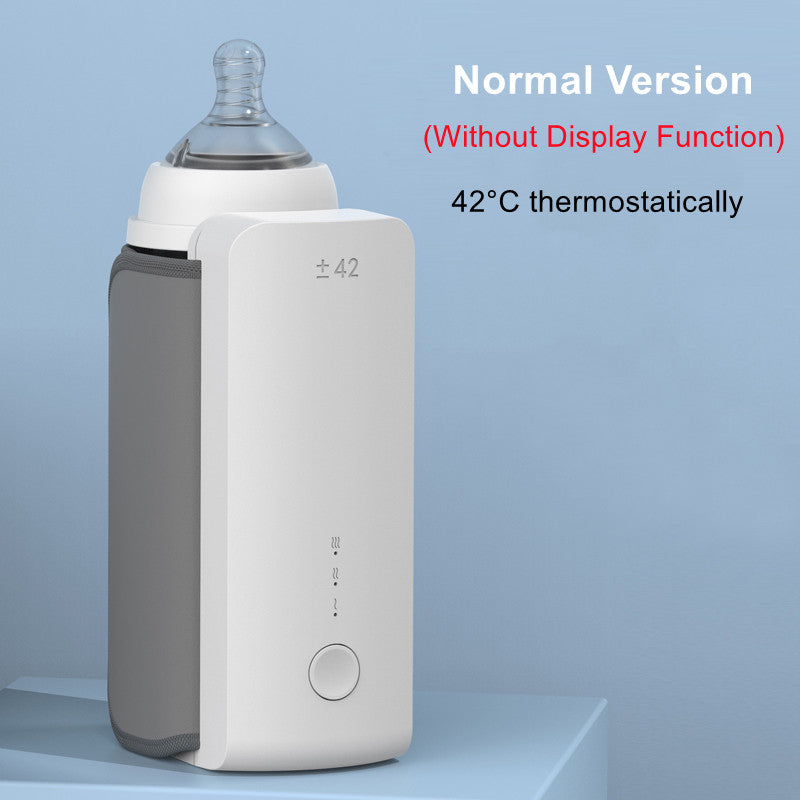 Portable Wireless Baby Bottle Warmer – Cordless & Travel-Ready