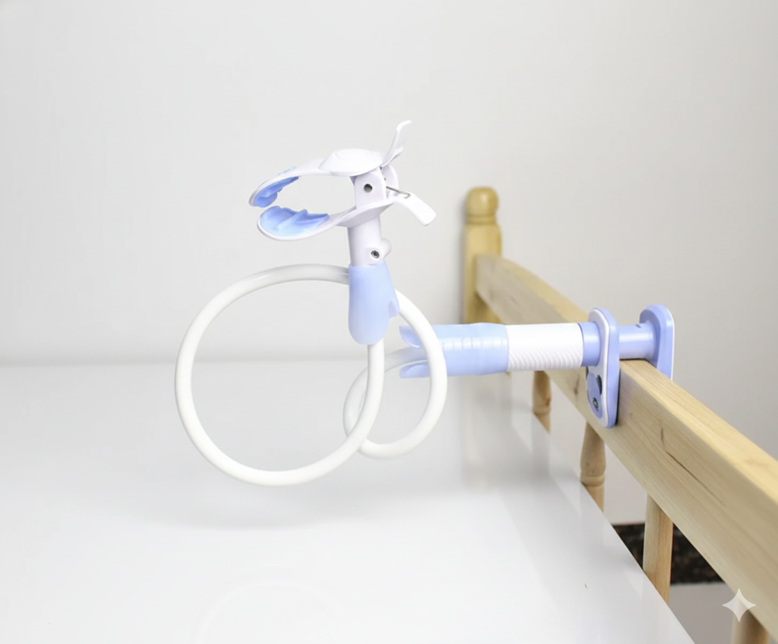 Hands-Free Baby Feeding Bottle Holder – Convenient & Safe