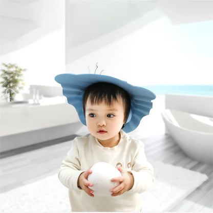 Safe Children Shampoo Bathing Shower Protect Head Cover