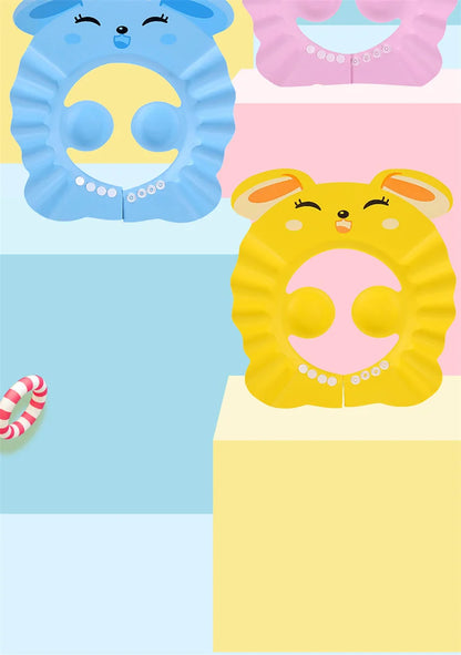 Safe Children Shampoo Bathing Shower Protect Head Cover