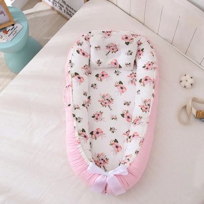 Newborn Baby Lounger Cotton Breathable