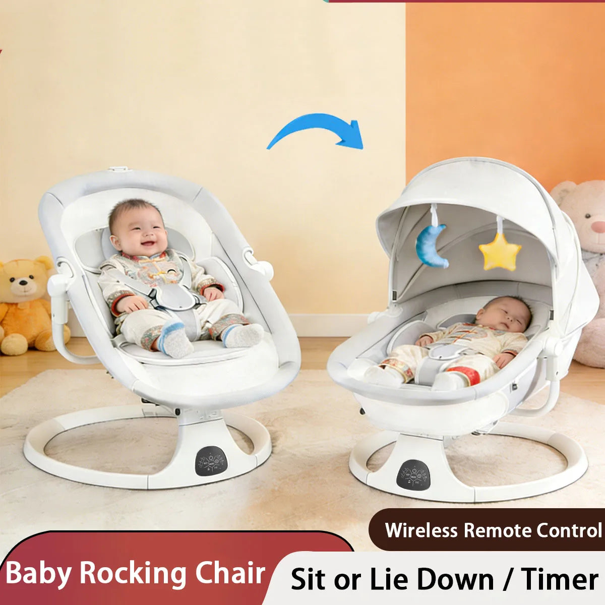 Baby Rocking Chair Electric Cradle