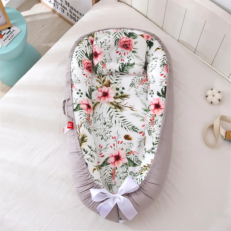 Newborn Baby Lounger Cotton Breathable