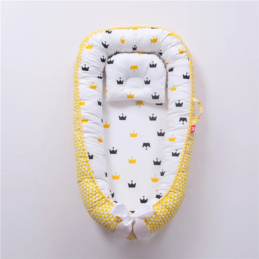 Newborn Baby Lounger Cotton Breathable
