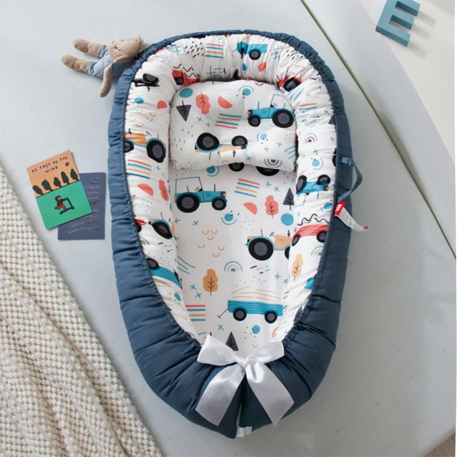 Newborn Baby Lounger Cotton Breathable