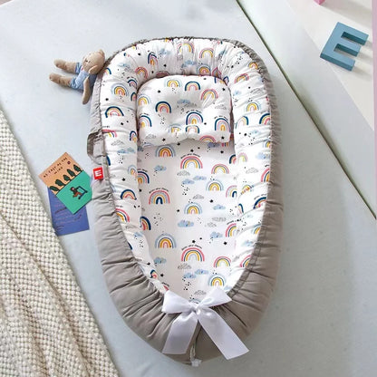 Newborn Baby Lounger Cotton Breathable