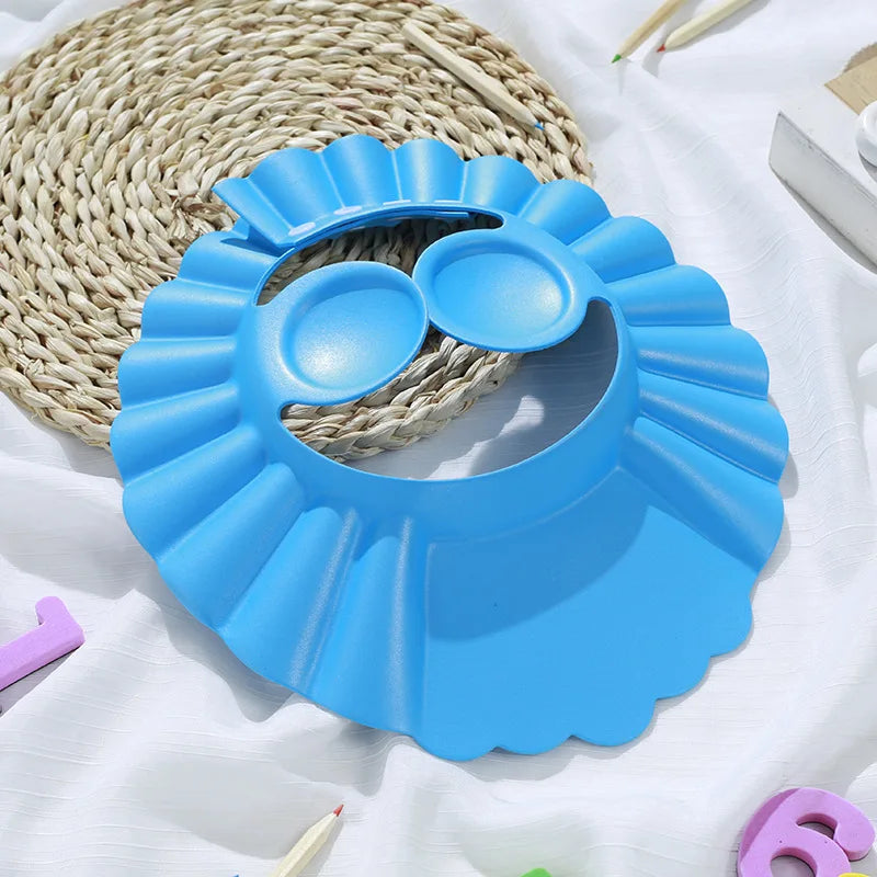 Safe Children Shampoo Bathing Shower Protect Head Cover