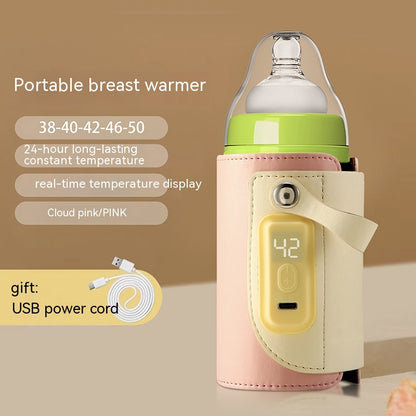Portable Heat-Holding Milk Bottle Cover – Keep Milk Warm