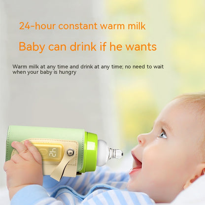 Portable Heat-Holding Milk Bottle Cover – Keep Milk Warm
